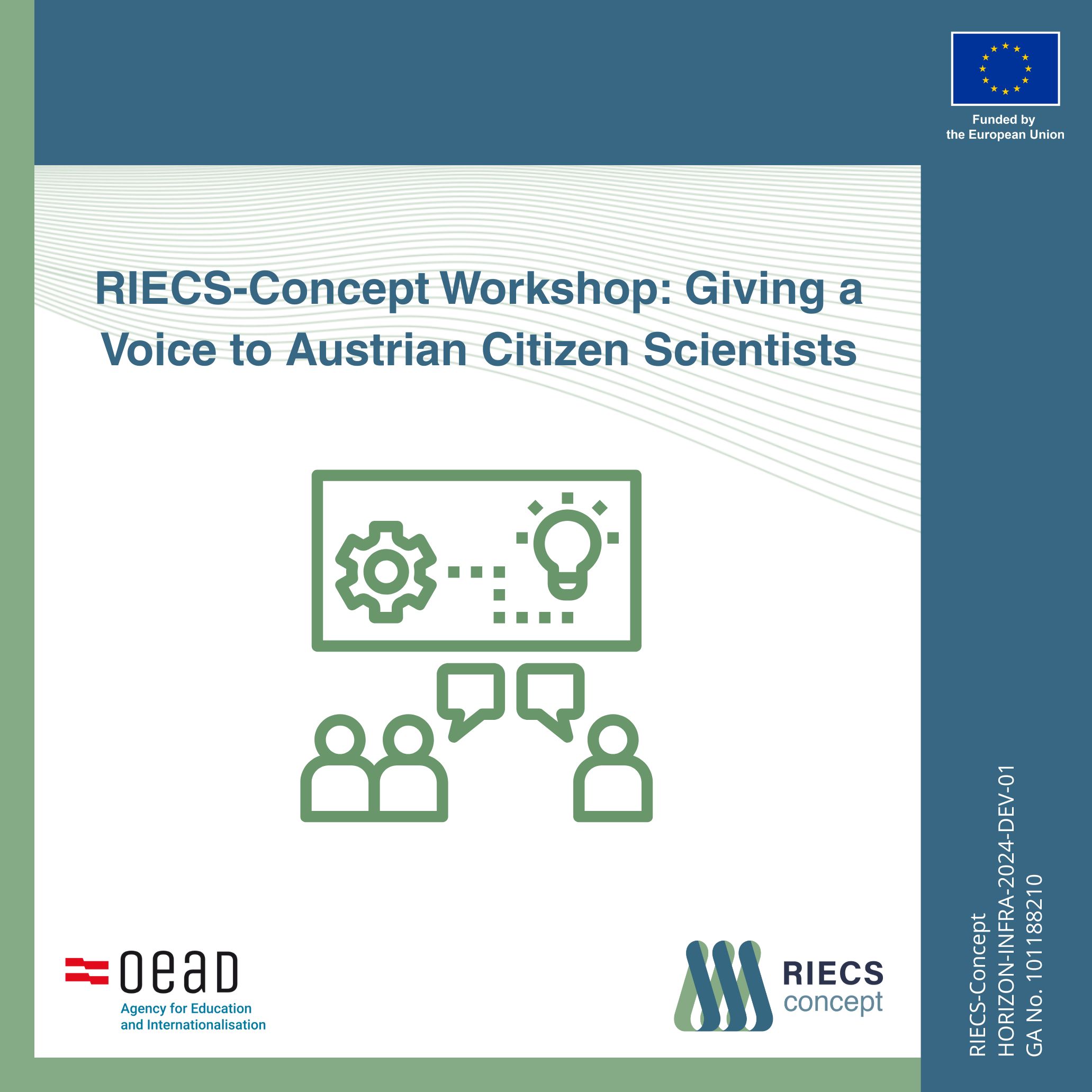 RIECS-Concept Workshop: Giving a Voice to Austrian Citizen Scientists