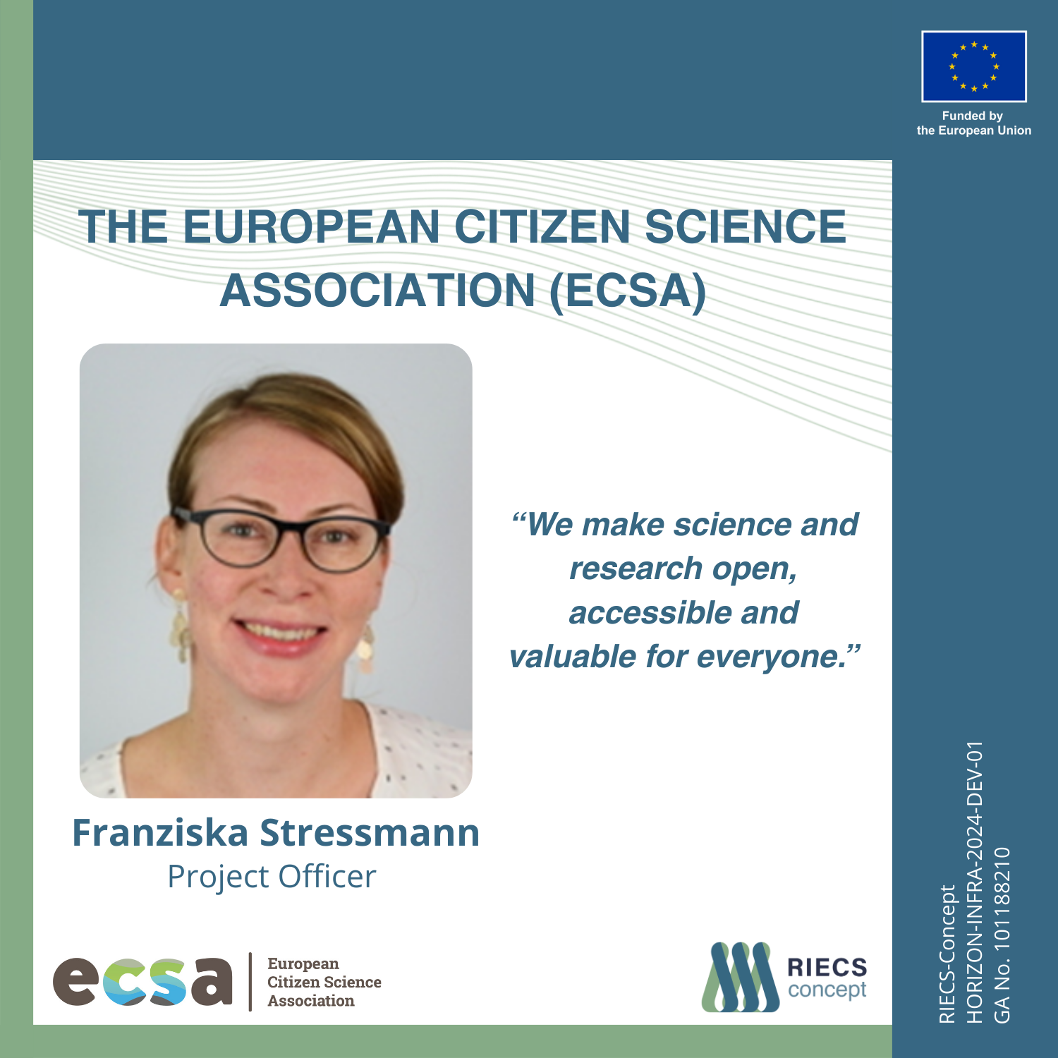 Meet our scientific coordinator: ECSA – European Citizen Science Association
