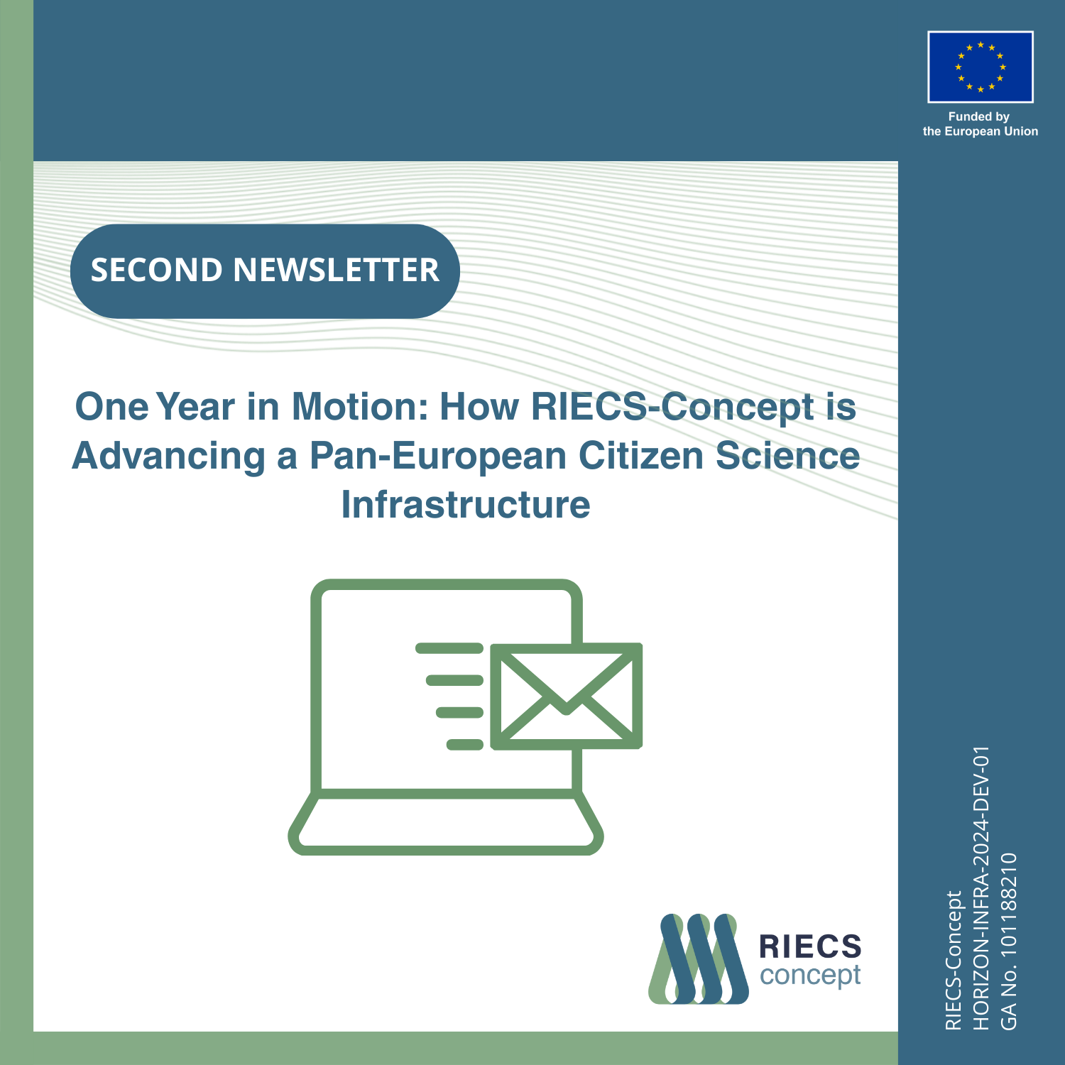 RIECS-Concept project releases “One Year in Motion: How RIECS-Concept is Advancing a Pan-European Citizen Science Infrastructure” newsletter