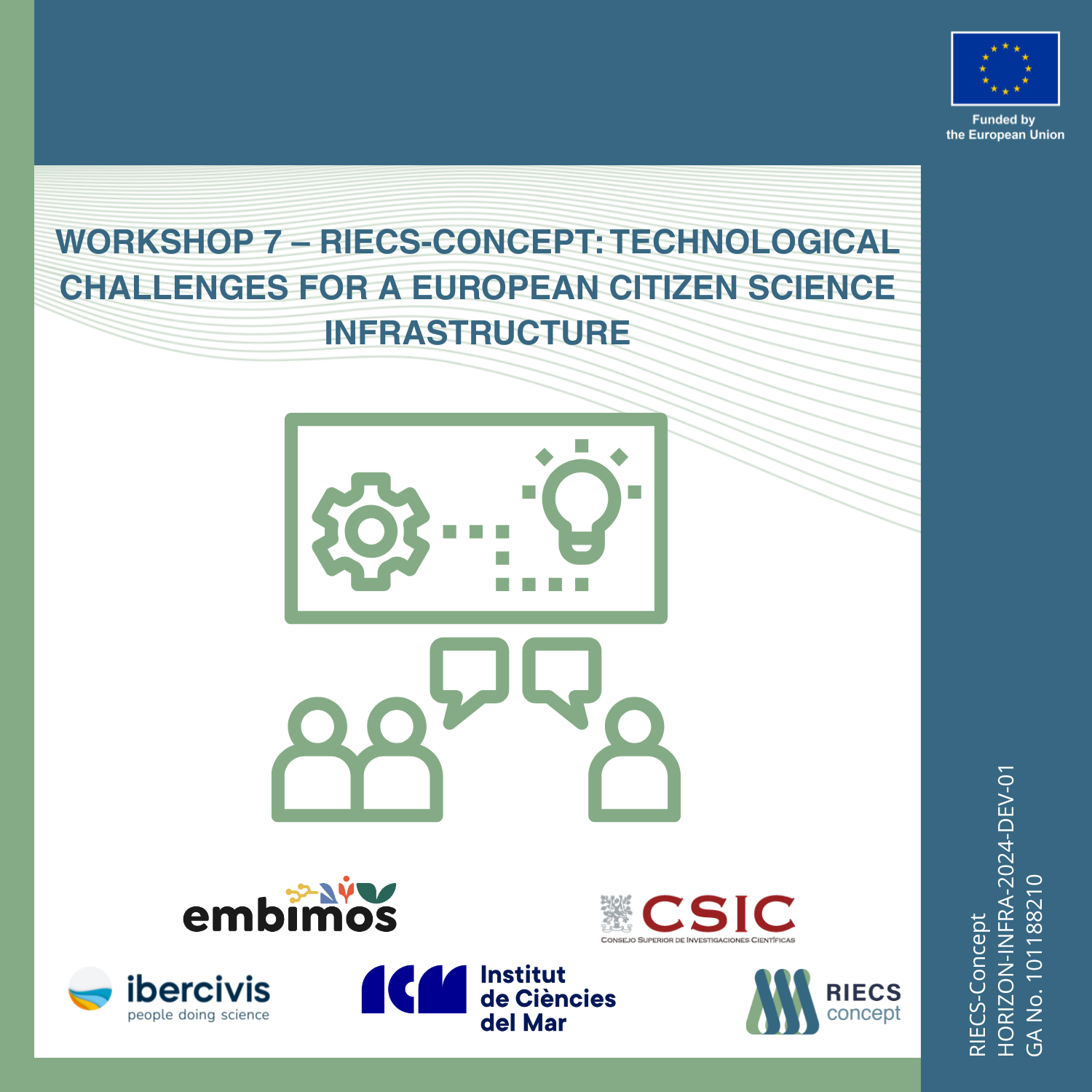 Workshop 7 – RIECS-Concept: Technological Challenges for a European Citizen Science Infrastructure