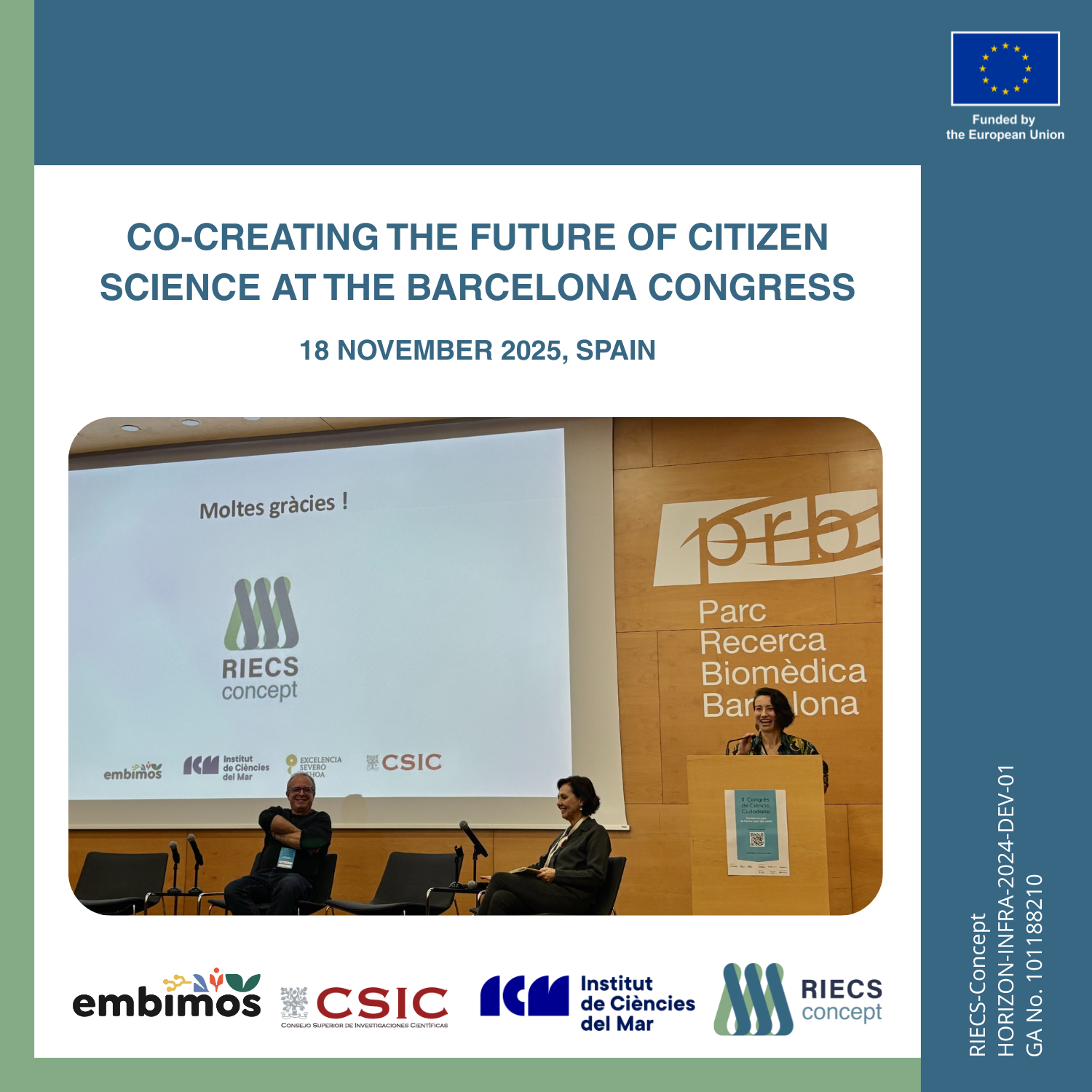 Co-Creating the Future of Citizen Science at the CS Barcelona Congress