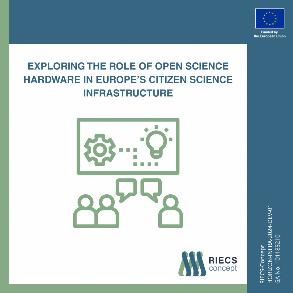 Exploring the Role of Open Science Hardware in Europe’s Citizen Science Infrastructure